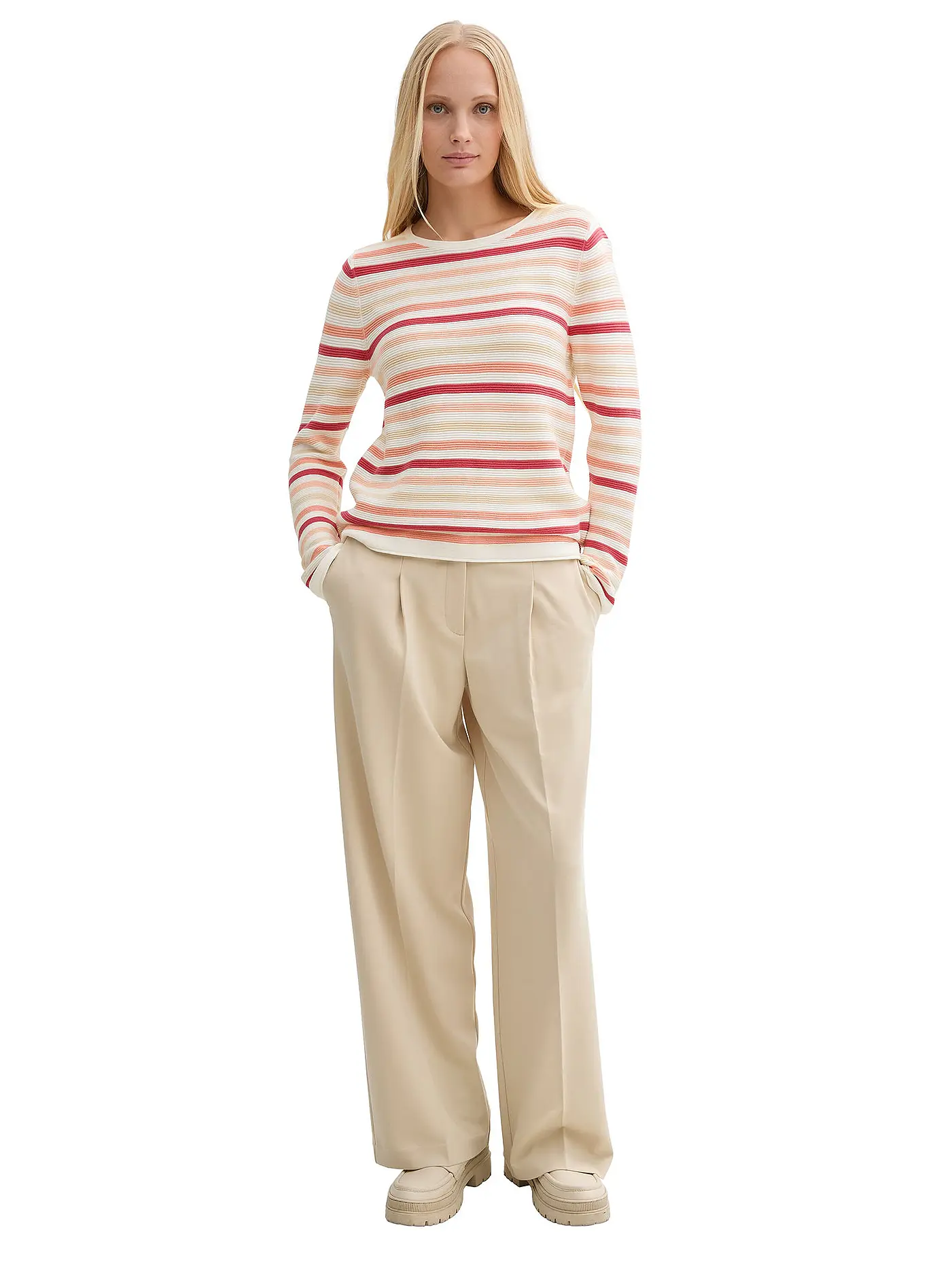 TOM TAILOR | Pullover | koralle